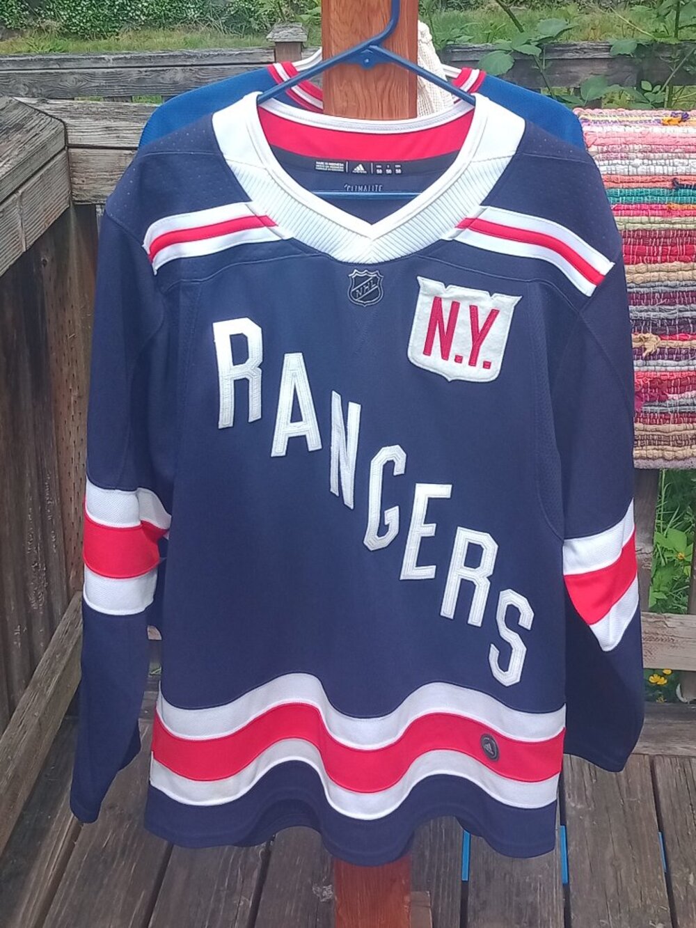 Adidas New York Rangers 2018 NHL Winter Classic NHL hockey jersey
